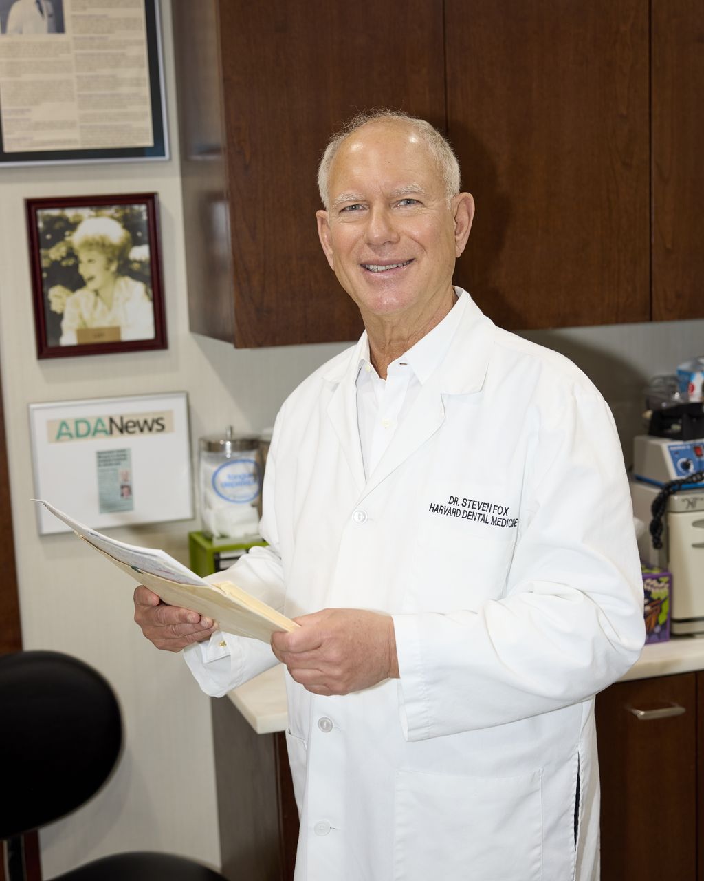 Dr. Steven Fox at his Midtown Manhattan practice
